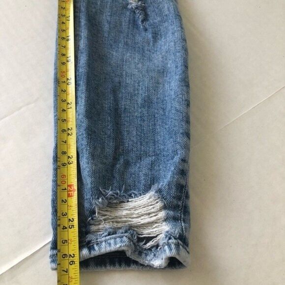 Zara Distressed Jeans Size 00 Some Stretch - Picture 8 of 12